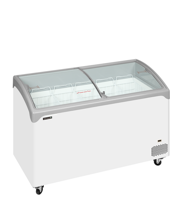 Eiscreme-Gefriertruhe – 298 L – 1320×650×918 mm – Weiß – 300 W - Produktansicht