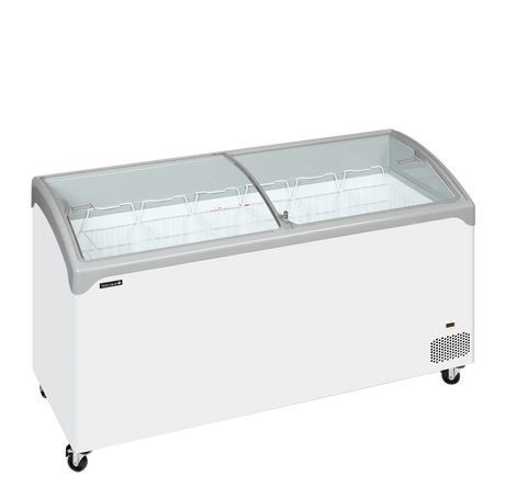 Eiscreme-Gefriertruhe – 367 L – 1570×650×918 mm – Weiß – 340 W - Produktansicht