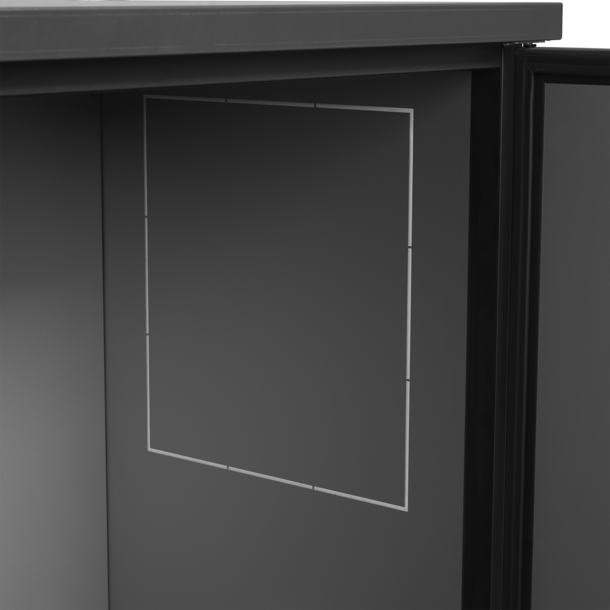 Kühlaggregat für Fasskühler – 615×525×405 mm – Anthrazit RAL 7021 - Detail