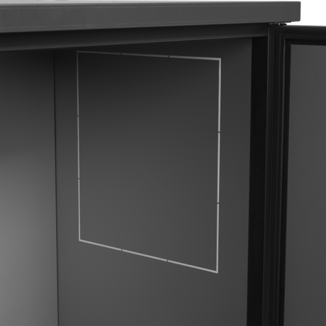 Kühlaggregat für Fasskühler – 405×560×865 mm – Anthrazit RAL 7021 - Detail
