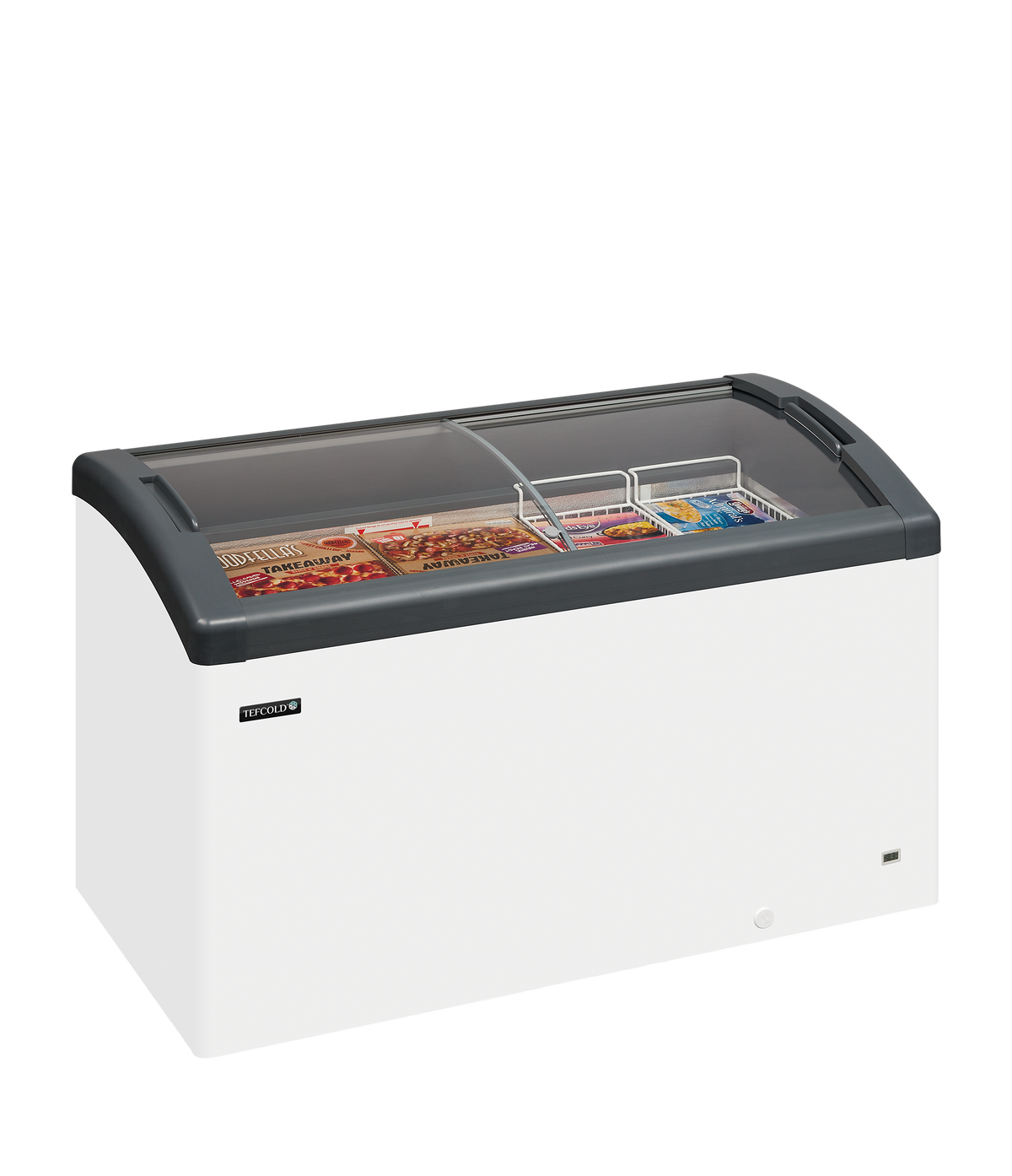 Eiscreme-Gefriertruhe – 254 L – 1300×650×850 mm – Weiß / Grau – 142 W - Anwendungsbeispiel