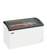 Eiscreme-Gefriertruhe – 254 L – 1300×650×850 mm – Weiß / Grau – 142 W - Anwendungsbeispiel