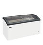 Eiscreme-Gefriertruhe – 302 L – 1500×650×850 mm – Weiß / Grau – 198 W - Produktansicht