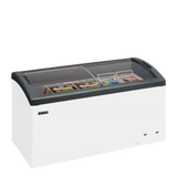 Eiscreme-Gefriertruhe – 302 L – 1500×650×850 mm – Weiß / Grau – 198 W - Anwendungsbeispiel
