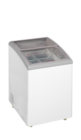 Eiscreme-Gefriertruhe – 110 L – 584×694×914 mm – Weiß RAL 9016 – 190 W - Produktansicht