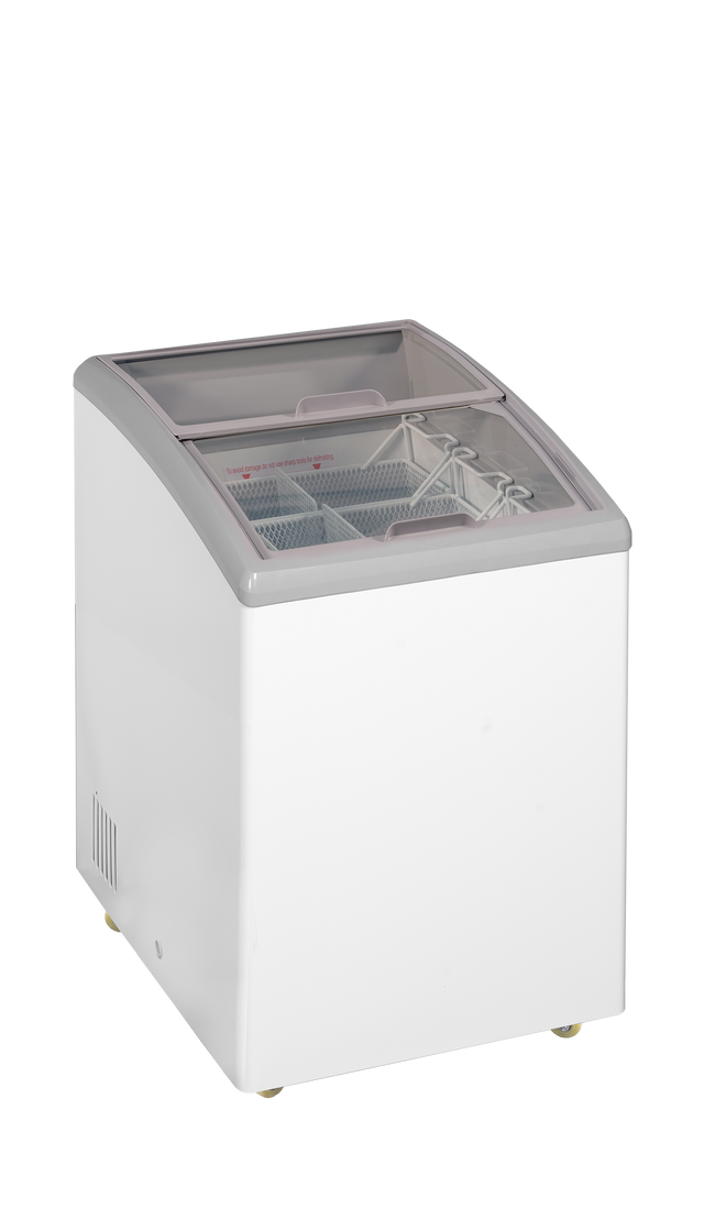 Eiscreme-Gefriertruhe – 110 L – 584×694×914 mm – Weiß RAL 9016 – 190 W - Produktansicht