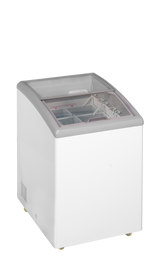 Eiscreme-Gefriertruhe – 110 L – 584×694×914 mm – Weiß RAL 9016 – 190 W - Innenansicht