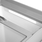 Eiscreme-Gefriertruhe – 110 L – 584×694×914 mm – Weiß RAL 9016 – 190 W - Detail