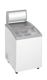 Eiscreme-Gefriertruhe – 110 L – 584×714×1169.5 mm – Weiß RAL 9016 – 190 W - Innenansicht