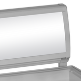 Eiscreme-Gefriertruhe – 110 L – 584×714×1169.5 mm – Weiß RAL 9016 – 190 W - Detail
