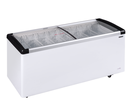 Eiscreme-Gefriertruhe – 395 L – 1655×695×780 mm – Weiß RAL 9016 – 330 W - Produktansicht