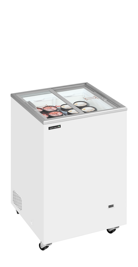 Eiscreme-Gefriertruhe – 91 L – 570×570×897 mm – Weiß – 180 W - Anwendungsbeispiel
