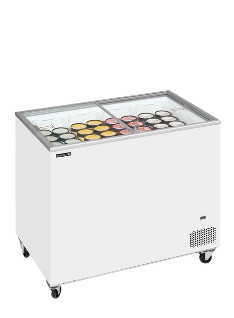 Eiscreme-Gefriertruhe – 255 L – 1010×630×892 mm – Weiß – 300 W - Anwendungsbeispiel