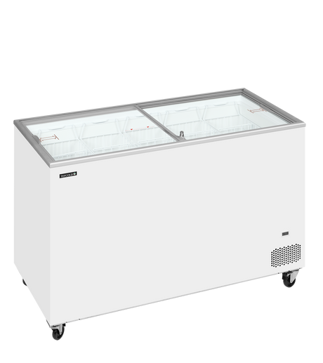 Eiscreme-Gefriertruhe – 350 L – 1300×630×892 mm – Weiß – 320 W - Produktansicht