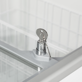 Eiscreme-Gefriertruhe – 350 L – 1300×630×892 mm – Weiß – 320 W - Detail