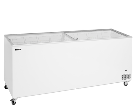 Eiscreme-Gefriertruhe – 560 L – 2055×630×892 mm – Weiß – 400 W - Produktansicht