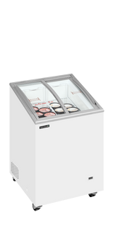 Eiscreme-Gefriertruhe – 85 L – 570×570×885 mm – Weiß – 190 W - Anwendungsbeispiel