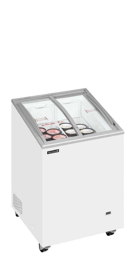Eiscreme-Gefriertruhe – 85 L – 570×570×885 mm – Weiß – 190 W - Anwendungsbeispiel