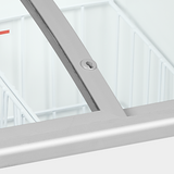 Eiscreme-Gefriertruhe – 85 L – 570×570×885 mm – Weiß – 190 W - Detail
