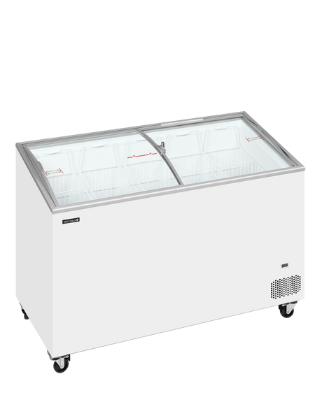 Eiscreme-Gefriertruhe – 310 L – 1300×615×949 mm – Weiß – 240 W - Produktansicht