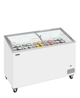 Eiscreme-Gefriertruhe – 310 L – 1300×615×949 mm – Weiß – 240 W - Anwendungsbeispiel
