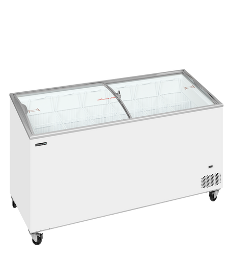 Eiscreme-Gefriertruhe – 398 L – 1550×615×949 mm – Weiß – 365 W - Produktansicht