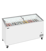 Eiscreme-Gefriertruhe – 398 L – 1550×615×949 mm – Weiß – 365 W - Anwendungsbeispiel
