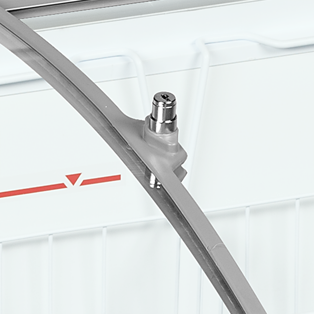 Eiscreme-Gefriertruhe – 398 L – 1550×615×949 mm – Weiß – 365 W - Detail