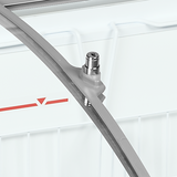 Eiscreme-Gefriertruhe – 398 L – 1550×615×949 mm – Weiß – 365 W - Detail