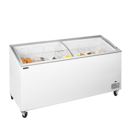 Eiscreme-Gefriertruhe – 481 L – 1750×615×949 mm – Weiß – 285 W - Anwendungsbeispiel
