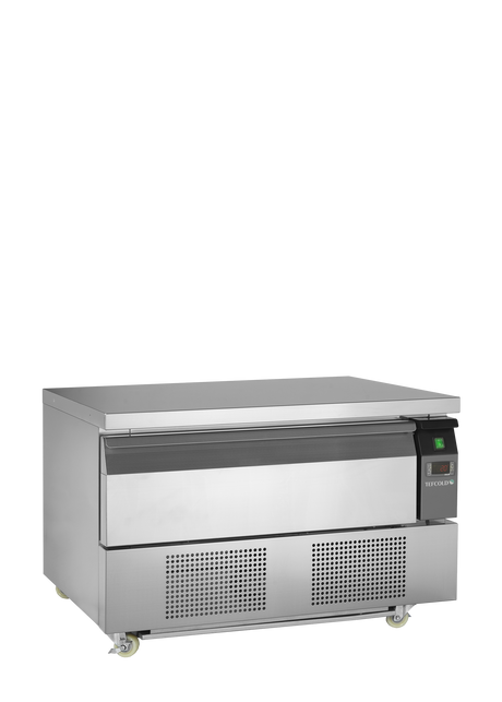 Kühl-/Tiefkühlunterbau mit Schubladen – 51 L – 905×700×605 mm – SS 304 - Produktansicht
