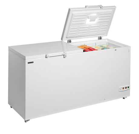 Gewerbegefriertruhe – 524 L – 1804×695×945 mm – Weiß - Anwendungsbeispiel