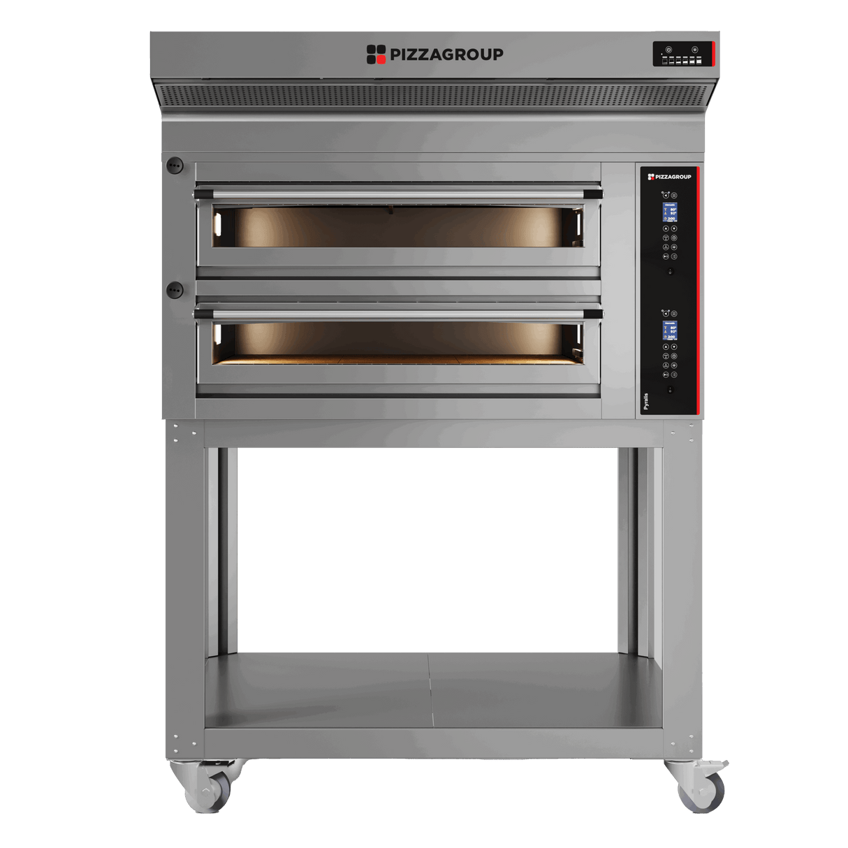 Forno elettrico per pizza Pyralis 12L – 12 pizze – 18 kW – 1480×1030×720 mm – Vista 3