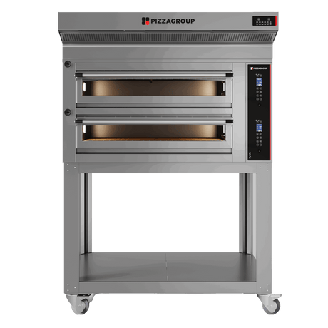 Elektrischer Pizzaofen Pyralis 8 – 8 Pizzen – 13,2 kW – 1130×1030×720 mm – Ansicht 3