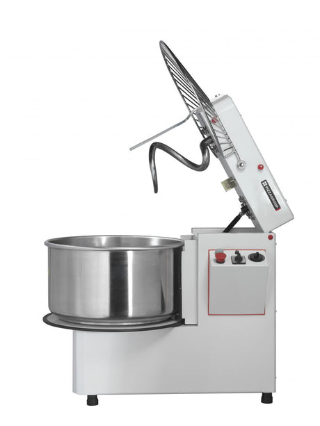Spiralteigknetmaschine mit abnehmbarem Kessel IR42 VS – 38 kg – 42 L – 490×860×730 mm – Ansicht 2