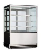 DELUXE 93 PSV vierseitige Kuchenvitrine 900×740×1300 mm