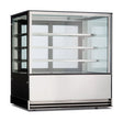 Panorama-Kuchenvitrine DELUXE 123 PSV 1200×740×1300 mm