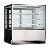 Panorama-Kuchenvitrine DELUXE 123 PSV 1200×740×1300 mm