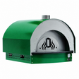D5 wood-fired pizza oven, green, without optional stand - colour illustration