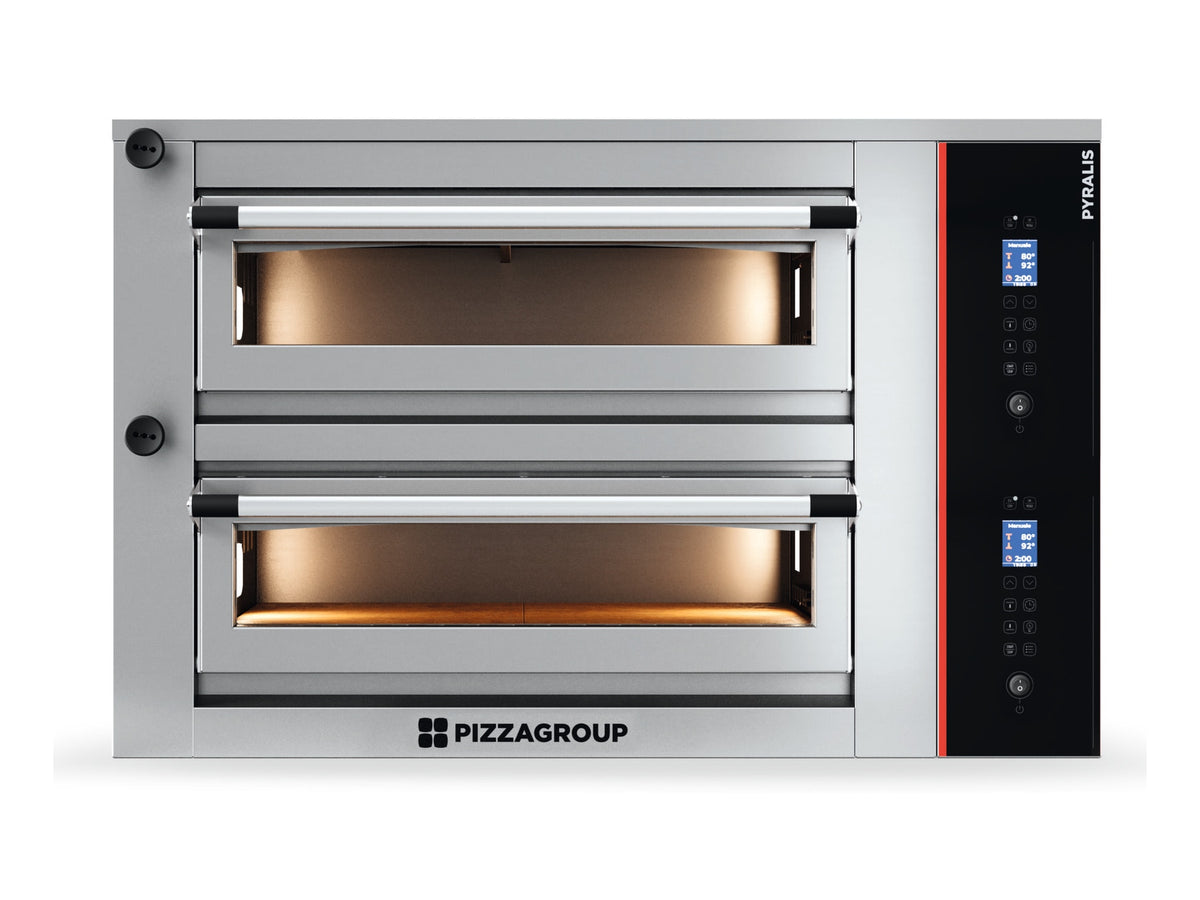 Pyralis 8, 2 chambers, digital controls, front view without stand or hood