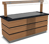 Buffet froid inox – Style Kapadokya – 1000×900×900 mm