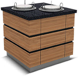Kapadokya Plate Dispenser – 2 Plate Heated