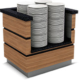 Kapadokya Plate Dispenser Unit - 1100x900x900 mm