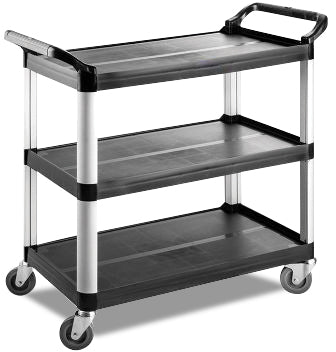 Plastic Service Trolley 3 Tiers