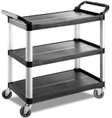 Plastic Service Trolley 3 Tiers
