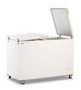 Verkaufs-Gefriertruhe FR 400 FLP mit Flip‑Flop‑Deckeln