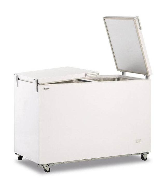Verkaufs-Gefriertruhe FR 400 FLP mit Flip‑Flop‑Deckeln
