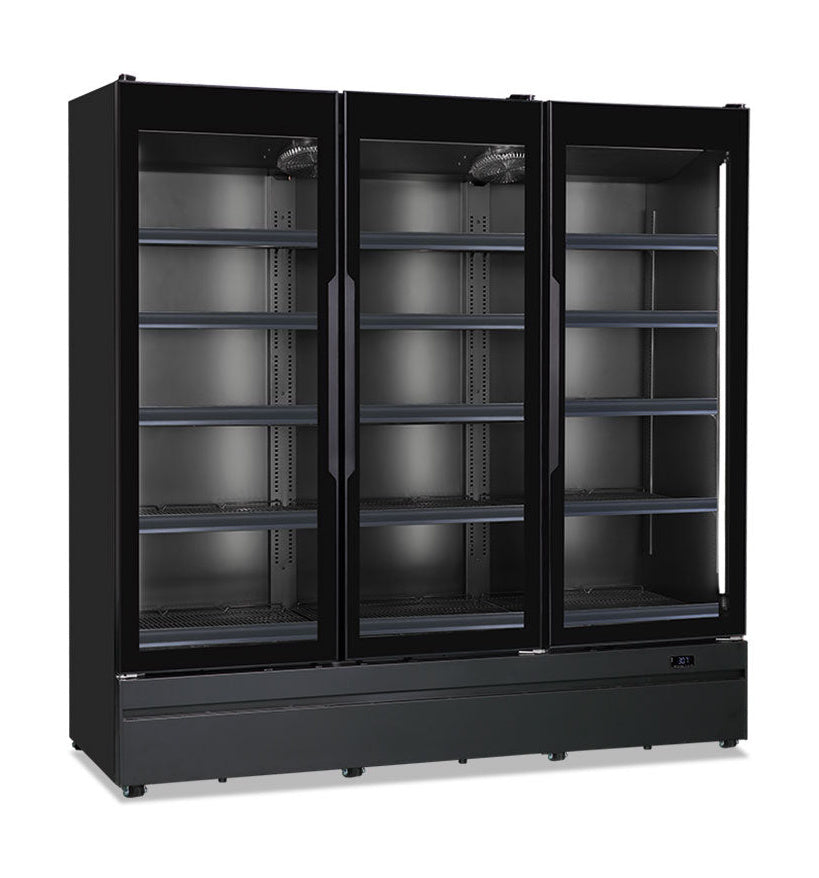 Wandkühlregal ROMA 187 TN BLK 1873×727×1967 mm
