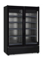 Wandkühlregal ROMA 124 TN BLK, 1245×727×1967 mm